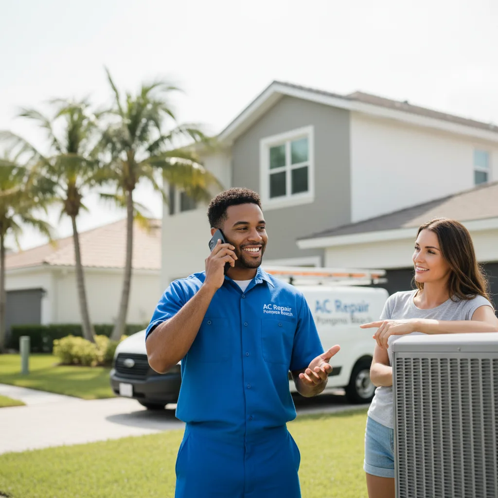 AC Repair Pompano Beach customer support in Pacific Palisades